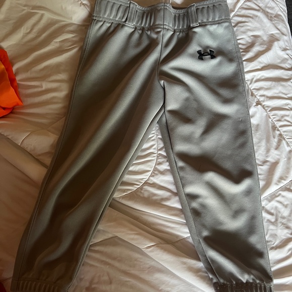 Under Armour Other - Under Armour Kids Gray baseball pants